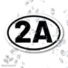 2A Oval Decal