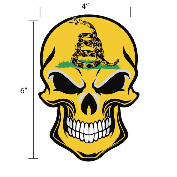 Don't Tread On Me Punisher Decal