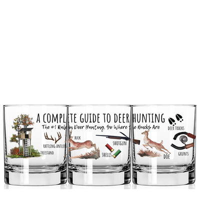 A Complete Guide to Hunting Whiskey Glass - 6 PCS MOQ