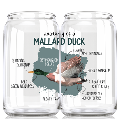 Anatomy of Duck Hunting - Beer Can Glass - 6 PCS MOQ
