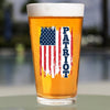 Pint Glass - Patriot Flag - 2 Monkey Trading LLC