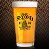 Pint Glass - US Second Amendment - 2 Monkey Trading LLC