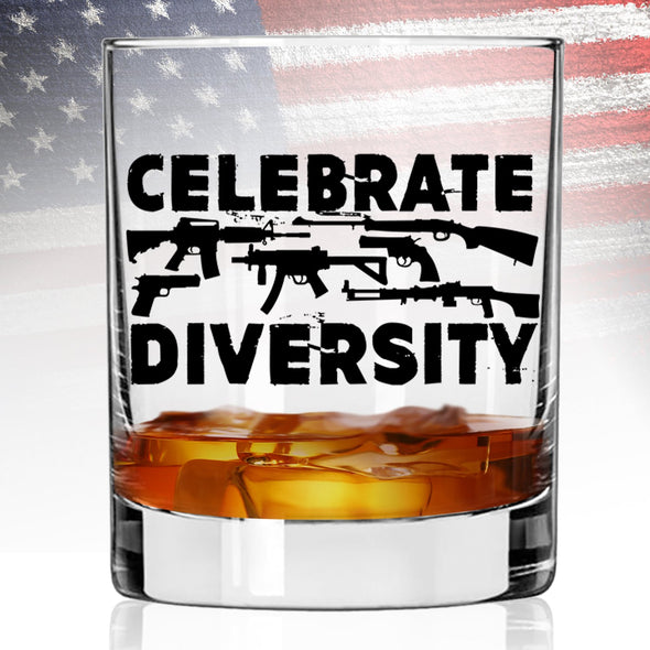 Whiskey Glass - Celebrate Diversity