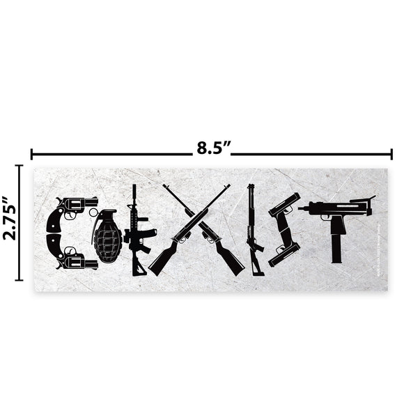 Coexist Decal