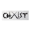 Coexist Decal