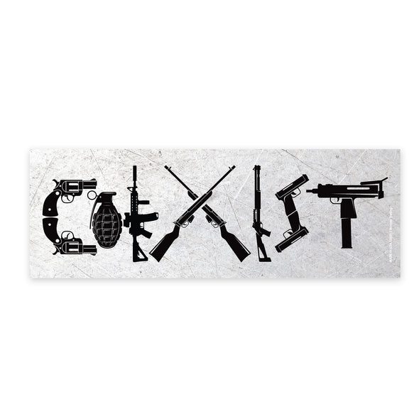 Coexist Decal