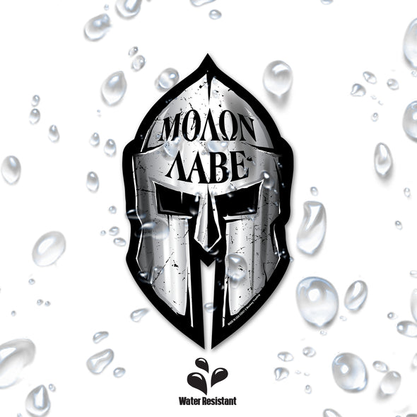 Molon Labe Helmet Decal