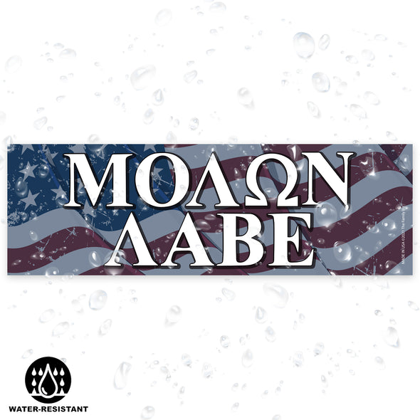 Molon Labe 8.5 x 2.75 Rectangle Magnet