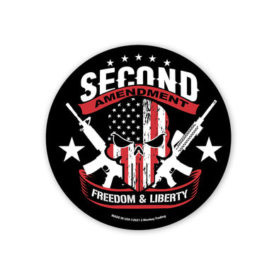 Second Amendment Freedom & Liberty Decal