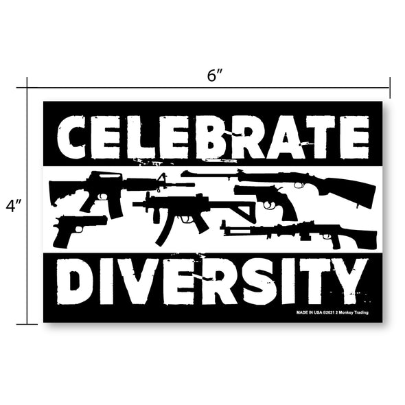 Celebrate Diversity Decal