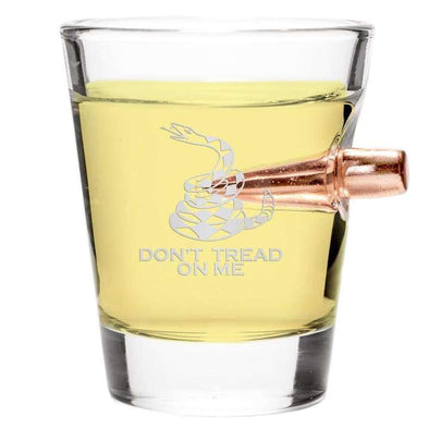 .308 Bullet Shot Glass – Don't Tread on Me