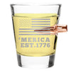 .308 Bullet Shot Glass – 'Merica EST. 1776