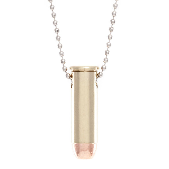 .44 Mag Ball Chain Necklace