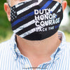 Face Mask - Duty Honor Courage (12 Masks) - 2 Monkey Trading LLC