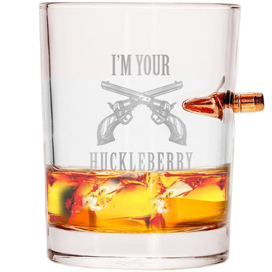 .308 Bullet Whiskey Glass - I'm Your Huckleberry