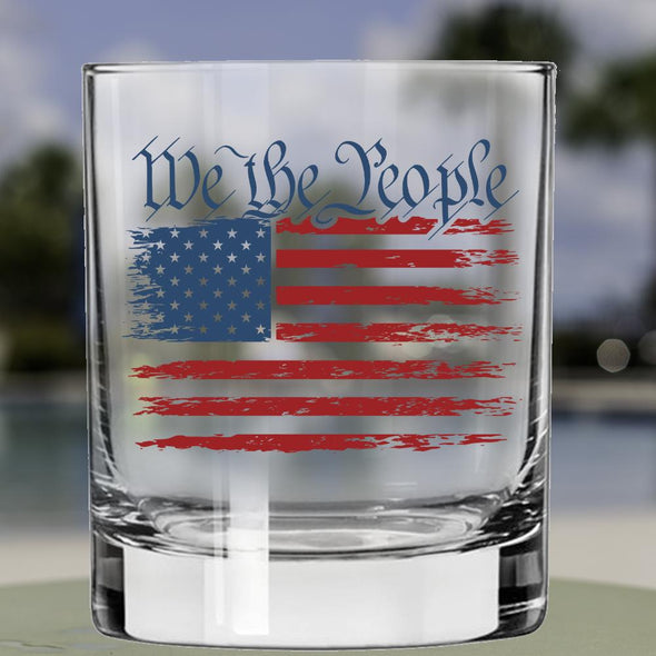 Whiskey Glass - We The People