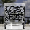 Whiskey Glass - Guns 360 Wrap - 2 Monkey Trading LLC