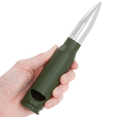 25MM Bushmaster Bullet Bottle Opener in Olive Drab - 2 Monkey Trading LLC