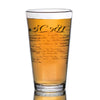 Pint Glass - Constitution - 2 Monkey Trading LLC