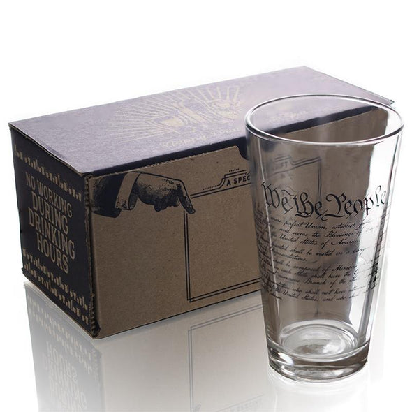 Pint Glass - Constitution - 2 Monkey Trading LLC