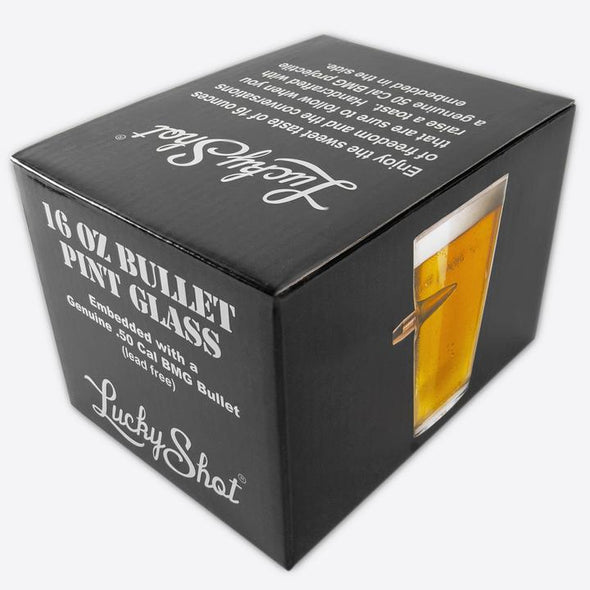 .50 Caliber Bullet Pint Glass - 2nd Amendment