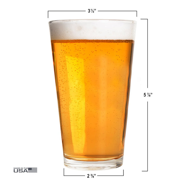 Pint Glass - Constitution - 2 Monkey Trading LLC