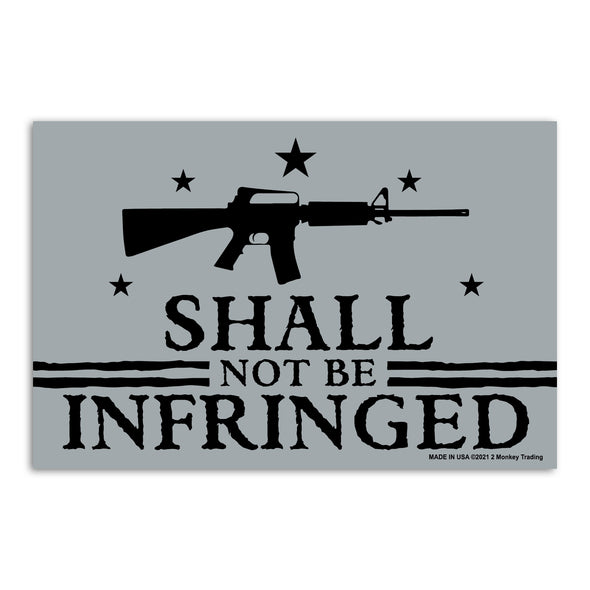 Shall Not Be Infringed Decal