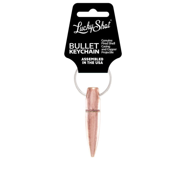 .50 Cal Projectile Bullet Keychain