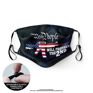 Face Mask - We the People... (12 Masks) - 2 Monkey Trading LLC