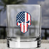 Punisher - Color - Whiskey Glass - 2 Monkey Trading LLC