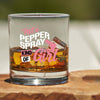 Whiskey Glass - Not a Pepper Spray Kind of Girl - 2 Monkey Trading LLC