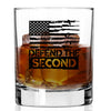 Whiskey Glass - Defend the Second - 2 Monkey Trading LLC