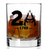 Whiskey Glass - 2A 1789 - 2 Monkey Trading LLC