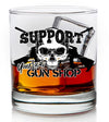 Whiskey Glass - Support Your Local Gun Shop - 2 Monkey Trading LLC