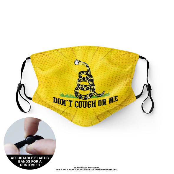 Face Mask - Don't Cough on Me (12 Masks) - 2 Monkey Trading LLC