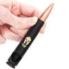 .50 Caliber Bullet Bottle Opener Spirit Series - Molon Labe in Black Blister Pack Packaging - 2 Monkey Trading LLC